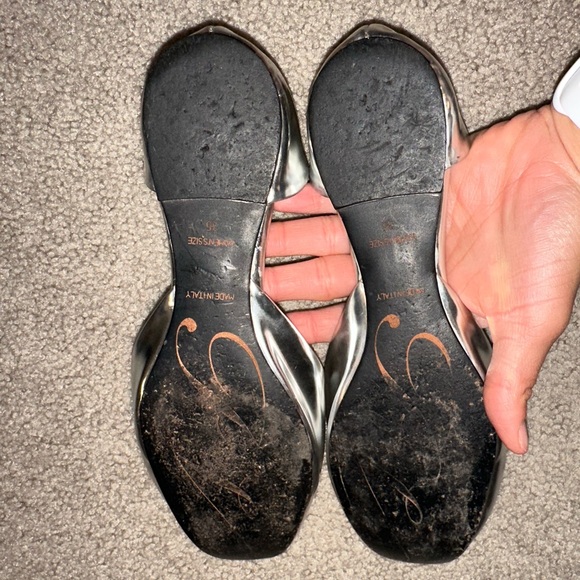 Roger Vivier metallic silver ballerina flats - Picture 4 of 10